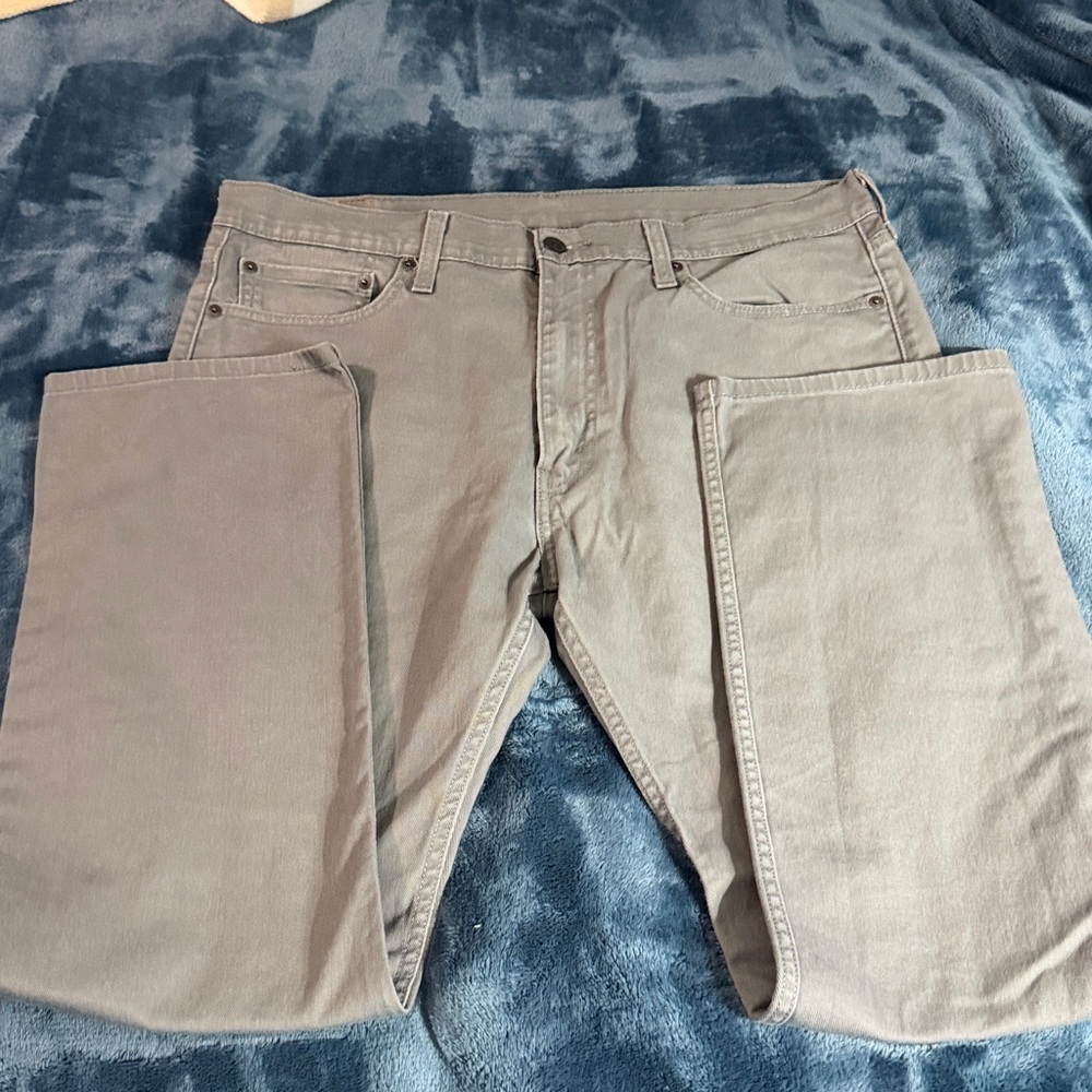 Levi's 513 Classic Gray Jeans 36x30